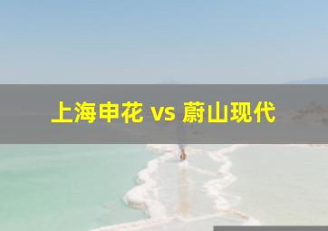 上海申花 vs 蔚山现代